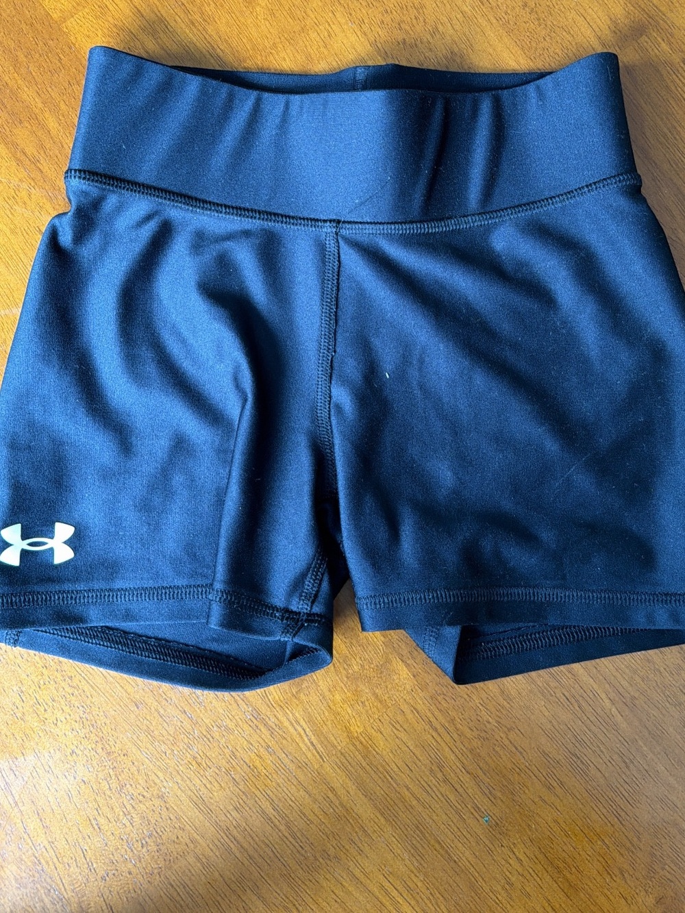 Under Armour black compression shorts